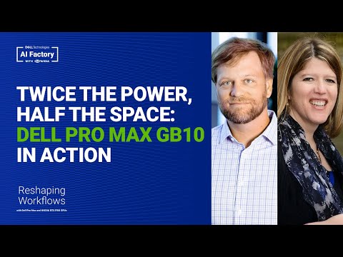 Twice the Power, Half the Space: Dell Pro Max with GB10 in Action
