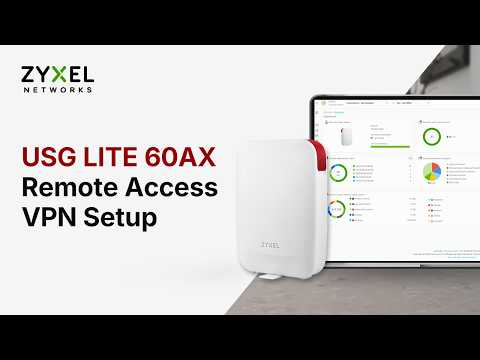 How to Setup USG LITE 60AX Remote Access VPN on Windows | Nebula