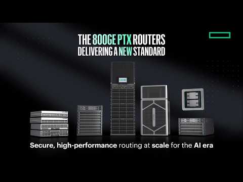 Meet networking for AI demands with ultra-dense 800GE PTX routers