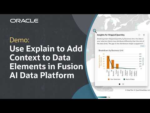 How to Provide Additional Context to Data Elements in Oracle Fusion AI Data Platform