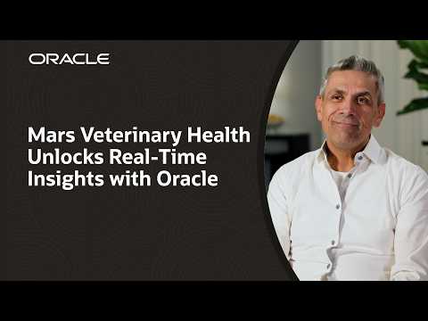 Mars Veterinary Health Revolutionizes Pet Care with Oracle Autonomous Database