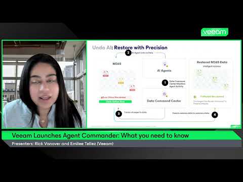 Veeam Launches Agent Commander: What you need to know