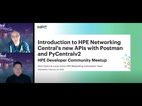 Introduction to HPE Networking Central’s new APIs with Postman and PyCentralv2