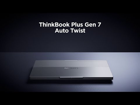 Lenovo ThinkBook Plus Gen 7 Auto Twist | Face Tracking, Voice Control & AI Productivity
