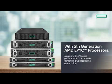 HPE ProLiant Compute servers with AMD EPYC Processors