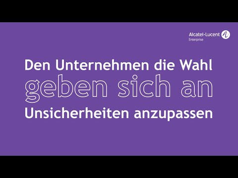 Den Unternehmen die Wahl geben sich an Unsicherheiten anzupassen