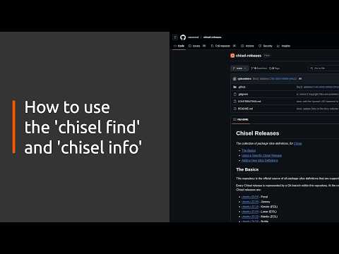 What package slices already exist and how to inspect them