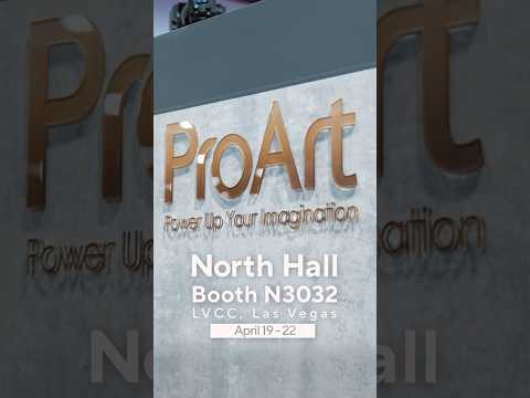 🌟 #ProArt at @NABShow: Your front-row seat to the future of content creation!