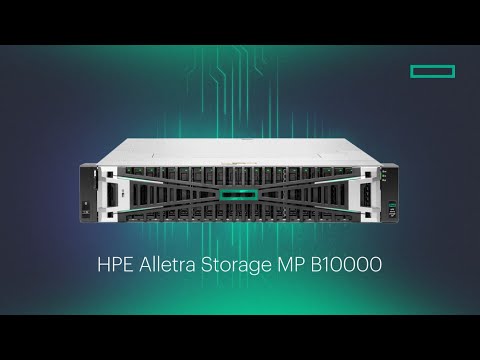 Preserve what works and unlock what’s next with HPE Alletra Storage MP B10000