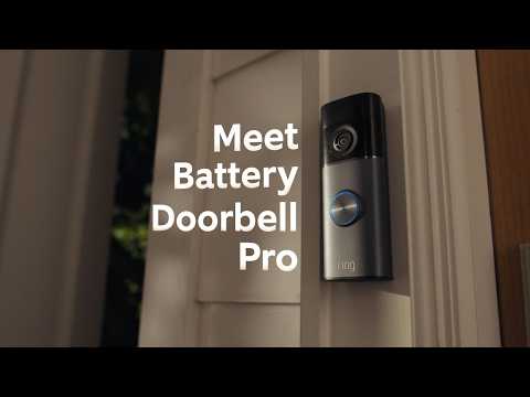New Ring Battery Doorbell Pro | Retinal 4K, up to 10x Enhanced Zoom, and Quick Release Ultra Battery