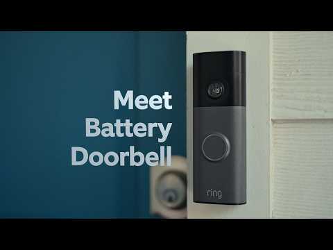 All-New Ring Battery Doorbell | Retinal 2K, up to 6x Enhanced Zoom, and Built-In Battery