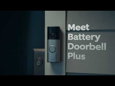 All-New Ring Battery Doorbell Plus | Retinal 2K, up to 6x Enhanced Zoom, and Quick Release Battery