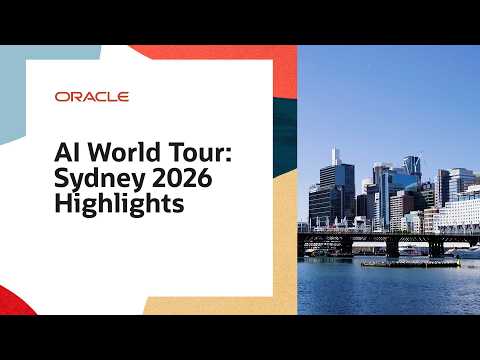 Oracle AI World Tour Sydney 2026