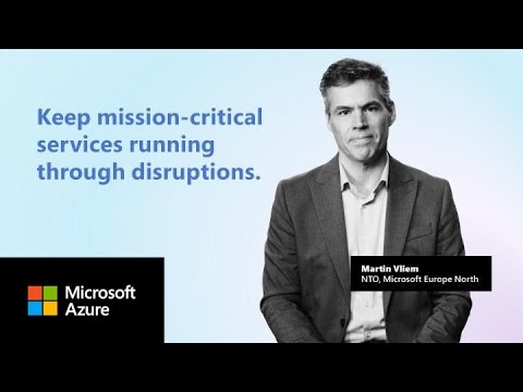 Microsoft Sovereign Cloud Core Customer Scenarios: Business Continuity