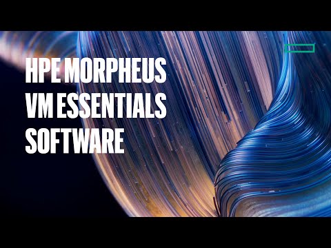 HPE Morpheus Enterprise Demo Video