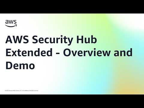 AWS Security Hub Extended – Overview and Demo | Amazon Web Services