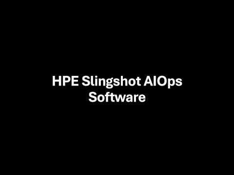 HPE Slingshot AIOps Software – Identify Job Failure Root Cause