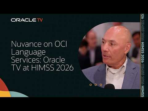 Nuvance on OCI Language Services: Oracle TV at HIMSS 2026