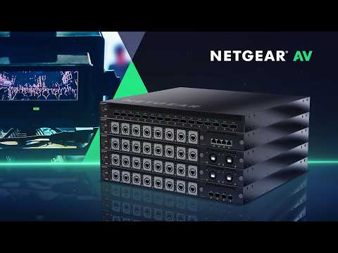 M4350 Managed Switches for Scalable AV and IT Networks