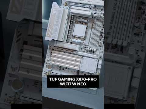 Snap, secure, and game on. 💪🔥 ​M.2 Q-Release, now on TUF #X870-PRO & #B850-PRO WIFI7 W NEO.​