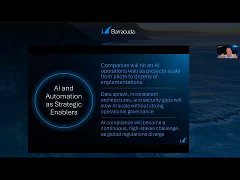 Cybersecurity in 2026… AI, Automation, Compliance & Future Threat Predictions | Barracuda