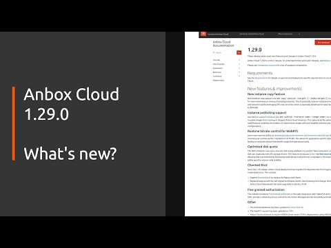Anbox Cloud 1.29.0: what’s new?