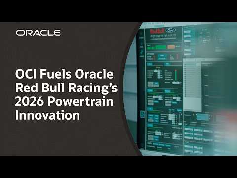 Utilizing OCI to Develop Oracle Red Bull Racing’s 2026 Powertrain Unit
