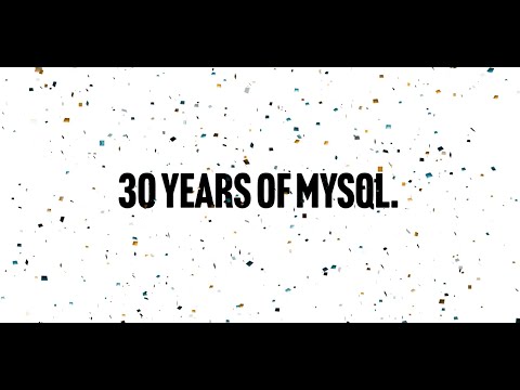 MySQL 30th Anniversary Celebration