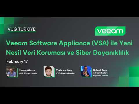 Veeam VSA ile Siber Dayanıklılık