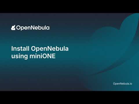 Install OpenNebula Using miniONE