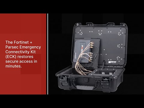 Fortinet and Parsec Emergency Connectivity Kit | OT Security