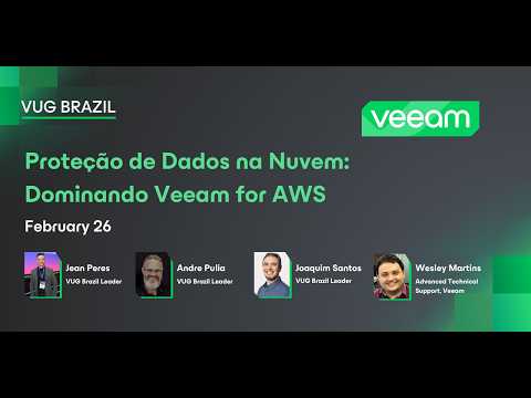 Proteção de Dados na Nuvem: Veeam for AWS