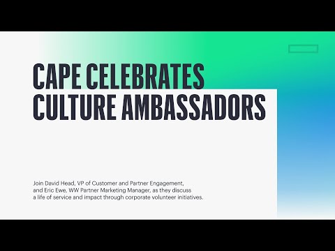 CAPE celebrates culture ambassadors