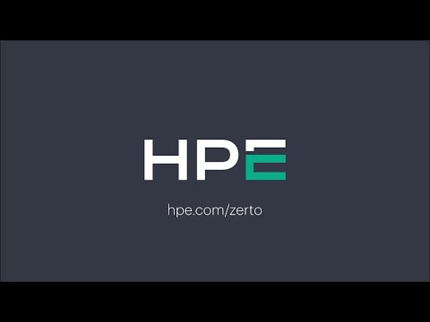 HPE Zerto Customer Testimonials