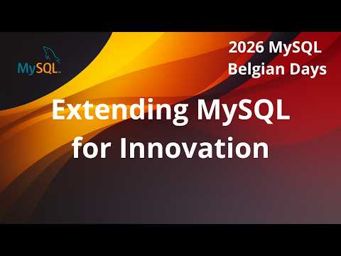 Innovating in MySQL with Extensions