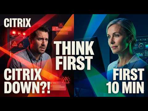 The First 10 Minutes of a Citrix Incident | What Senior Admins Do