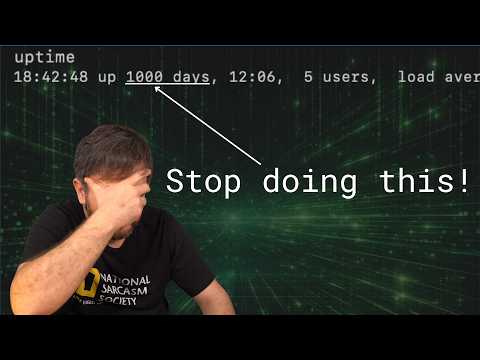 The Linux Uptime Obsession (Stop Bragging About This)