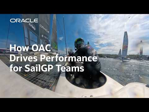 SailGP: Real-Time Performance Insights with Oracle Analytics Cloud