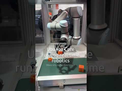 Ubuntu Core running real-time robotics