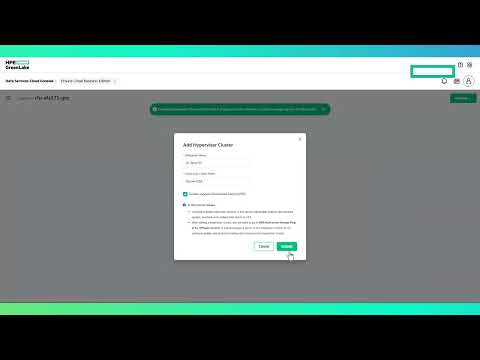 HPE GreenLake for Private Cloud Business Edition Technical Demo