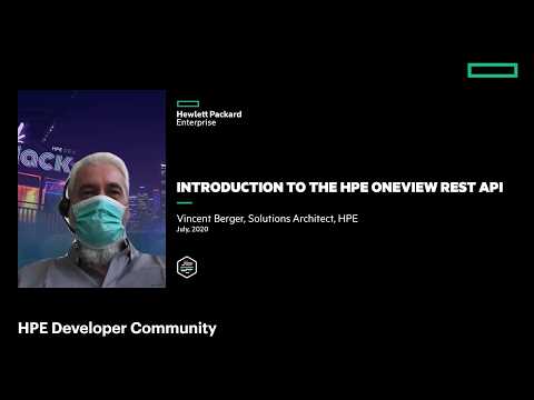INtroduction to HPE OneView REST API