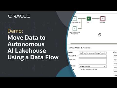 How to Move Data to an Autonomous AI Lakehouse Using a Data Flow in Oracle FAIDP