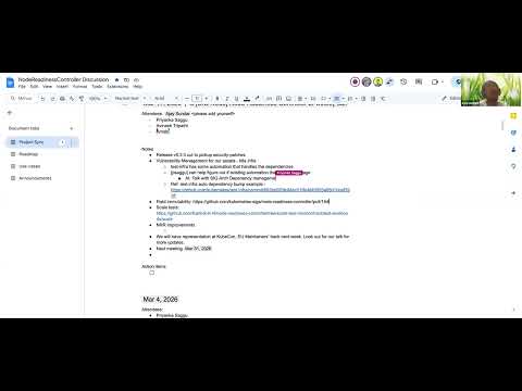 SIG Node Meeting for 2026-03-18