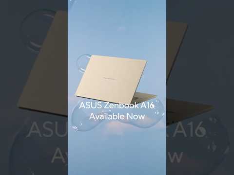 The Zenbook A16 has arrived 🫧 #availablenow