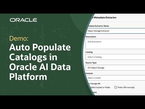 How Auto Populate Catalog Simplifies Metadata Management in AI Data Platform Workbench