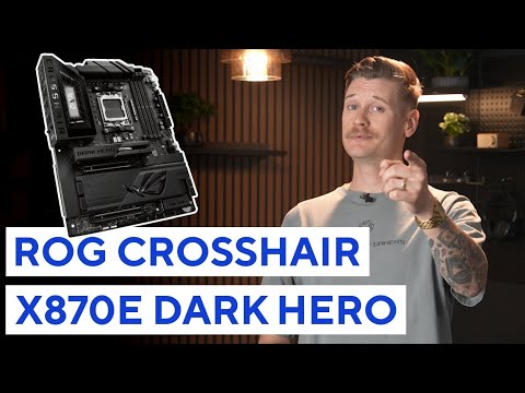 Meet The ROG Crosshair X870E Dark Hero Motherboard