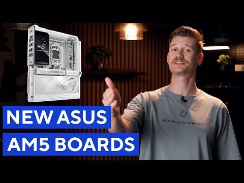 The New ASUS AM5 Motherboards