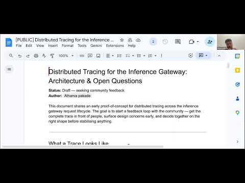 WG-Serving: Inference Extension Weekly Sync for 2026-04-09
