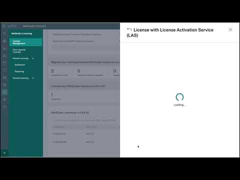 How to activate LAS for NetScaler Console Service | License Activation Service migration guide