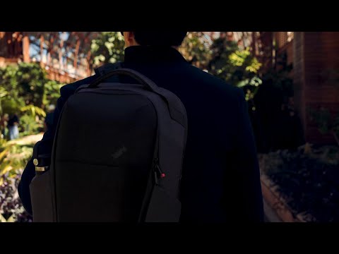 Elevate your everyday carry with the Lenovo ThinkPad 16” Click‑Go Backpack (Aura Edition)